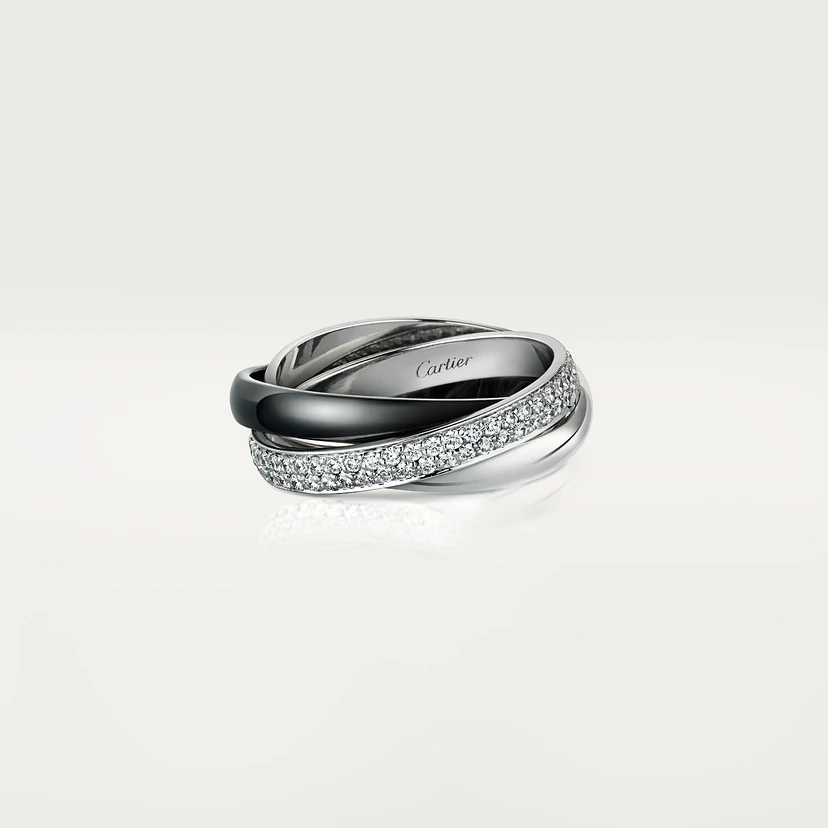 TRINITY RING, CERAMIC, SM